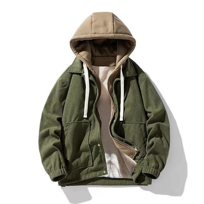 Blouson Homme Hiver Doublé et Chauffant