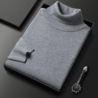 Pull Homme Col Roulé Décontracté Printemps