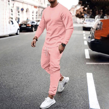 Costume Homme Deux Pièces Élégant avec Chemise et Pantalon Large