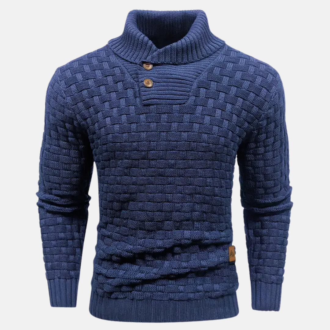 Pull Homme En Maille Doux et Polyvalent
