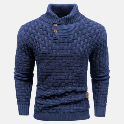 Pull Homme En Maille Doux et Polyvalent