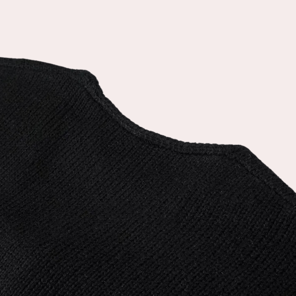BETTY - Cardigan Classique avec Nœud pour Femmes