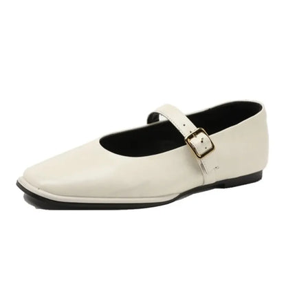 Mocassins Femmes Cuir Confortables à Boucle - PanierRoyale