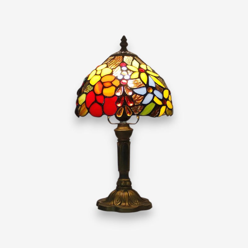 Lampe de Table Design Verre Transparent Coloré - PanierRoyale
