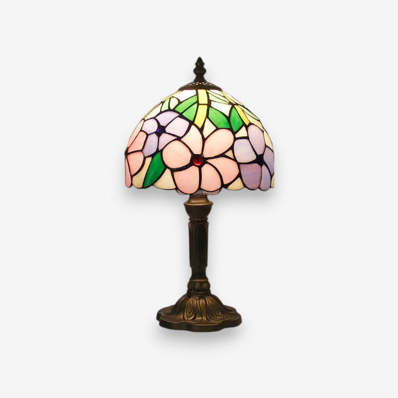 Lampe de Table Design Verre Transparent Coloré
