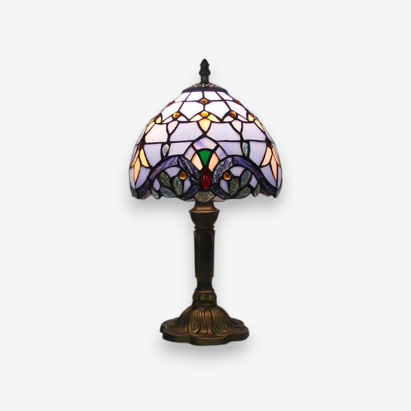 Lampe de Table Design Verre Transparent Coloré
