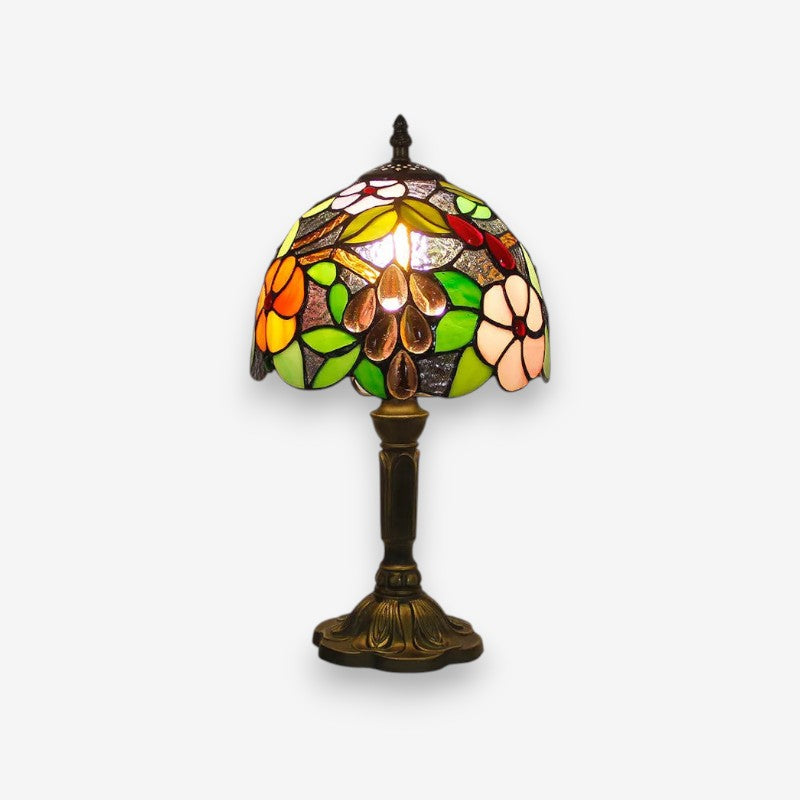 Lampe de Table Design Verre Transparent Coloré