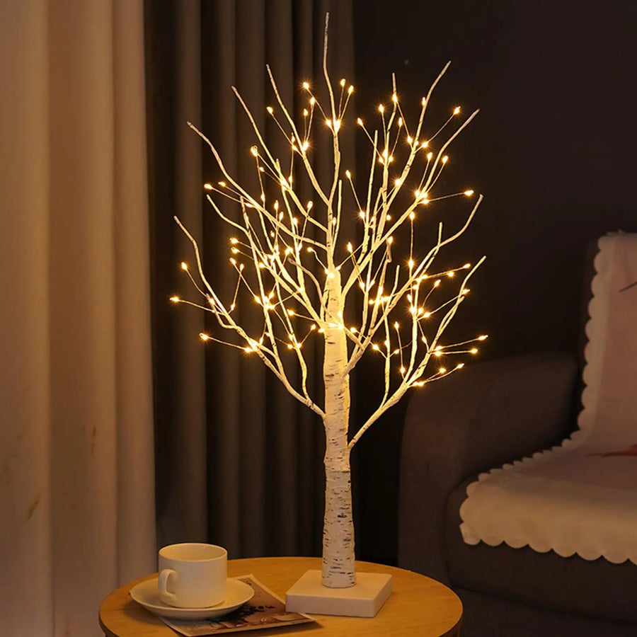 Lampe décorative arbre de bouleau 2