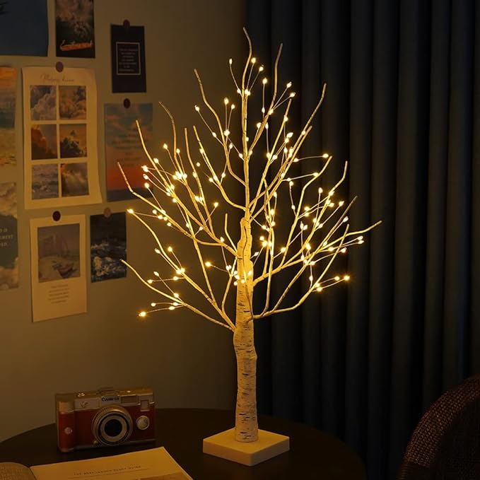 Lampe décorative arbre de bouleau 4