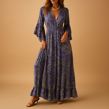 Robe de Soirée Chic Manches Longues et Élégante