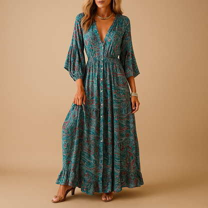 Robe de Soirée Chic Manches Longues et Élégante