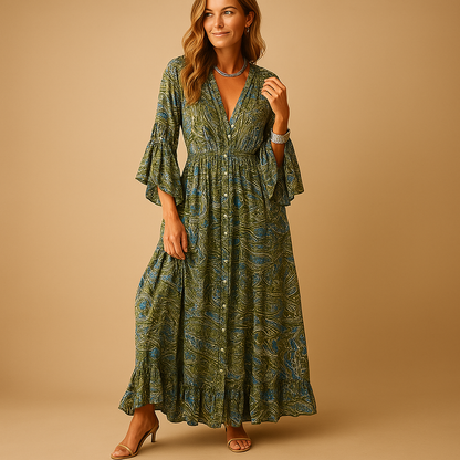 Robe de Soirée Chic Manches Longues et Élégante