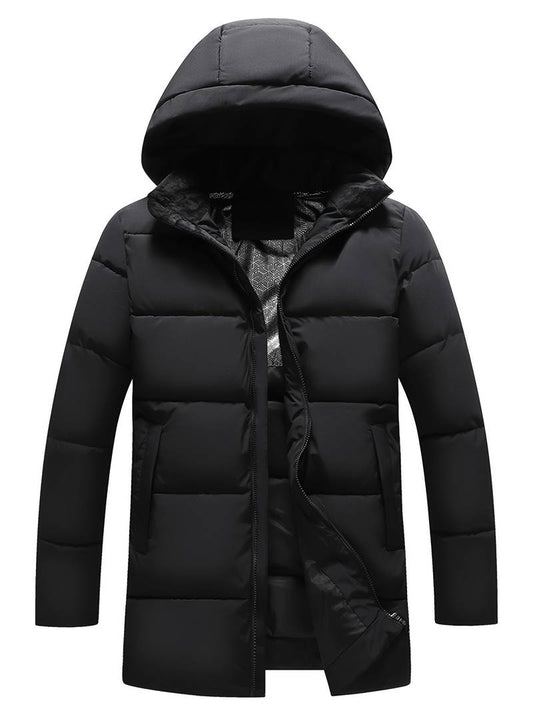 Doudoune Hiver avec Capuche - Veste Chaude pour Homme - BerlinGlamour