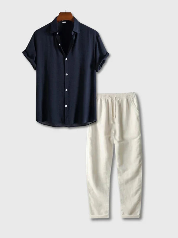 Costume Homme Été Slim et Chic - PanierRoyale