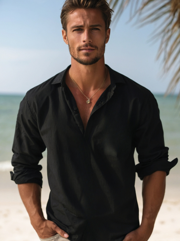 Chemise Homme Été Manches Courtes Décontractée - PanierRoyale