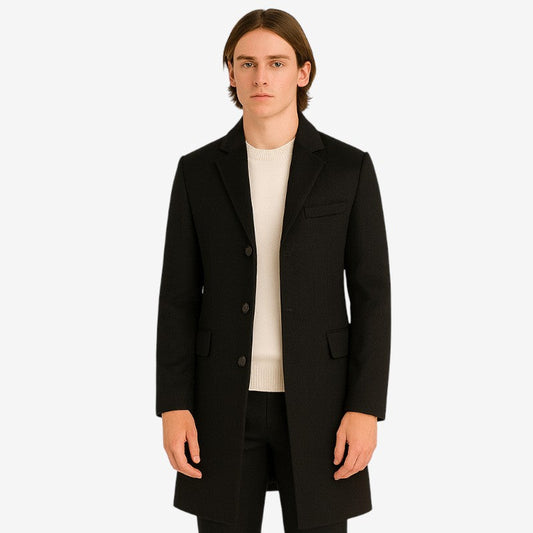 Manteau D'hiver Long à Capuchon Épais et Chaud - PanierRoyale