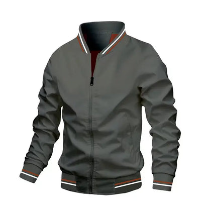 Veste d'hiver coupe-vent homme Manches Longues et Étanche