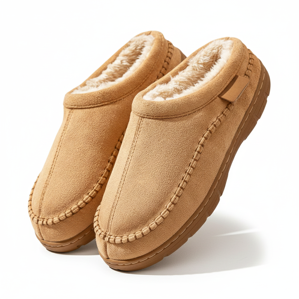 Chaussons Homme Peluche Confortables et Chauds - PanierRoyale