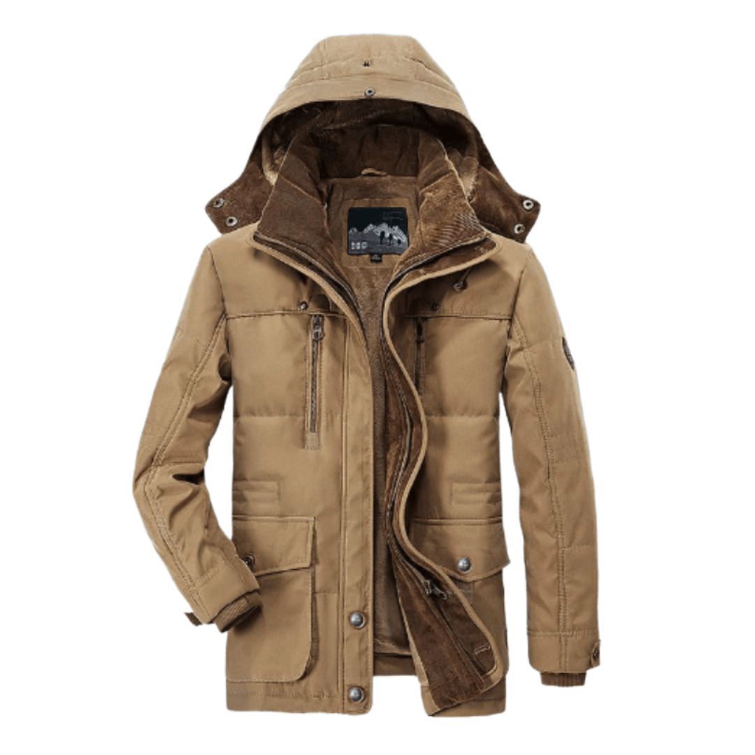 Veste Hiver Homme Longue et Élégante - PanierRoyale