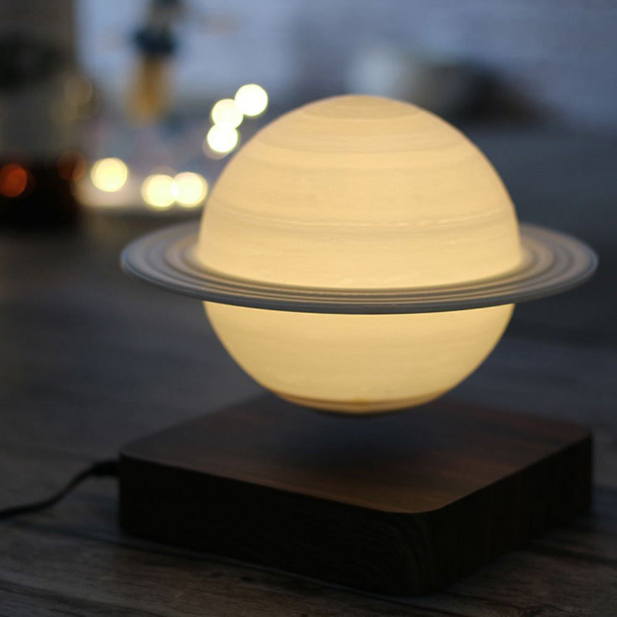 Levisat™ – Lampe Décorative Saturne En Lévitation Qui Flotte Et Tourne À 360°