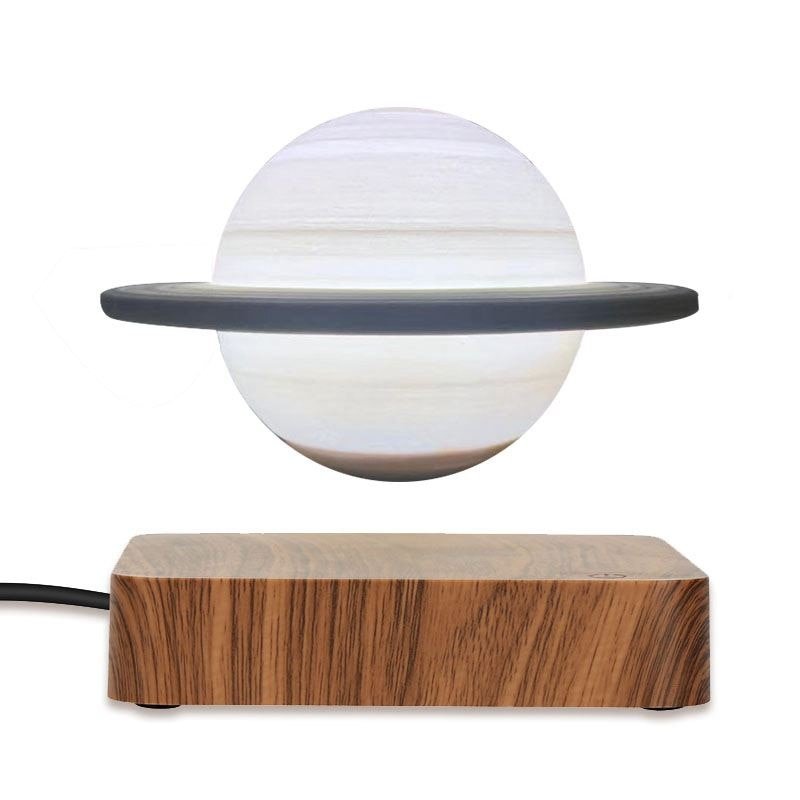 Levisat™ – Lampe Décorative Saturne En Lévitation Qui Flotte Et Tourne À 360°