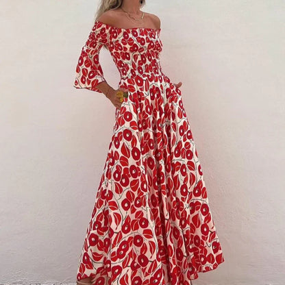 Robe Été Longue Florale pour Femme