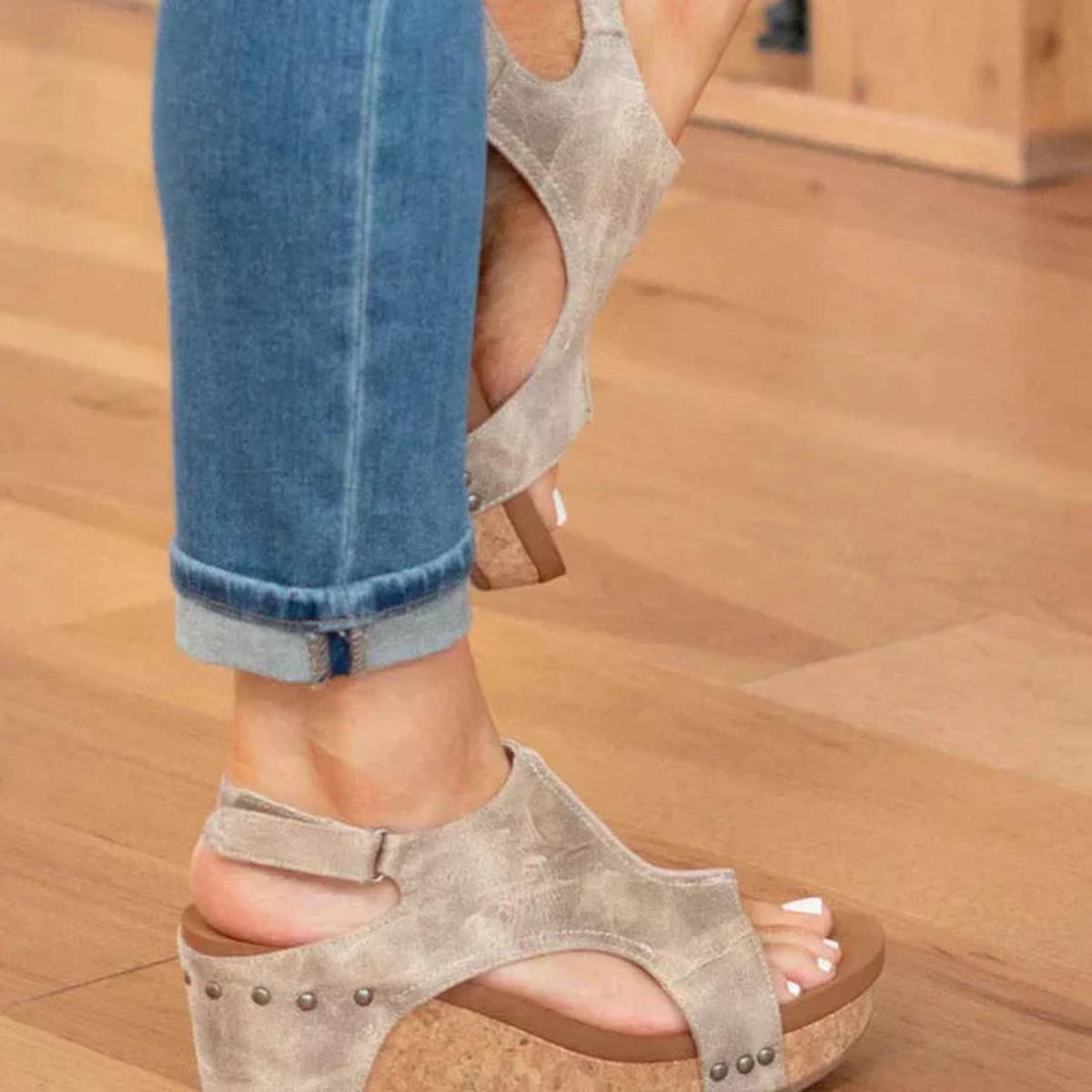 Sandales à glisser femme ouvertes au bout des orteils
