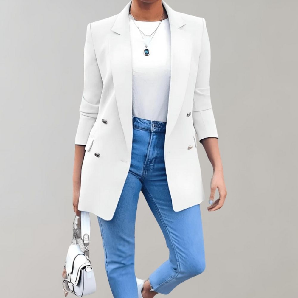 Blazer Homme Classique Deux Boutons