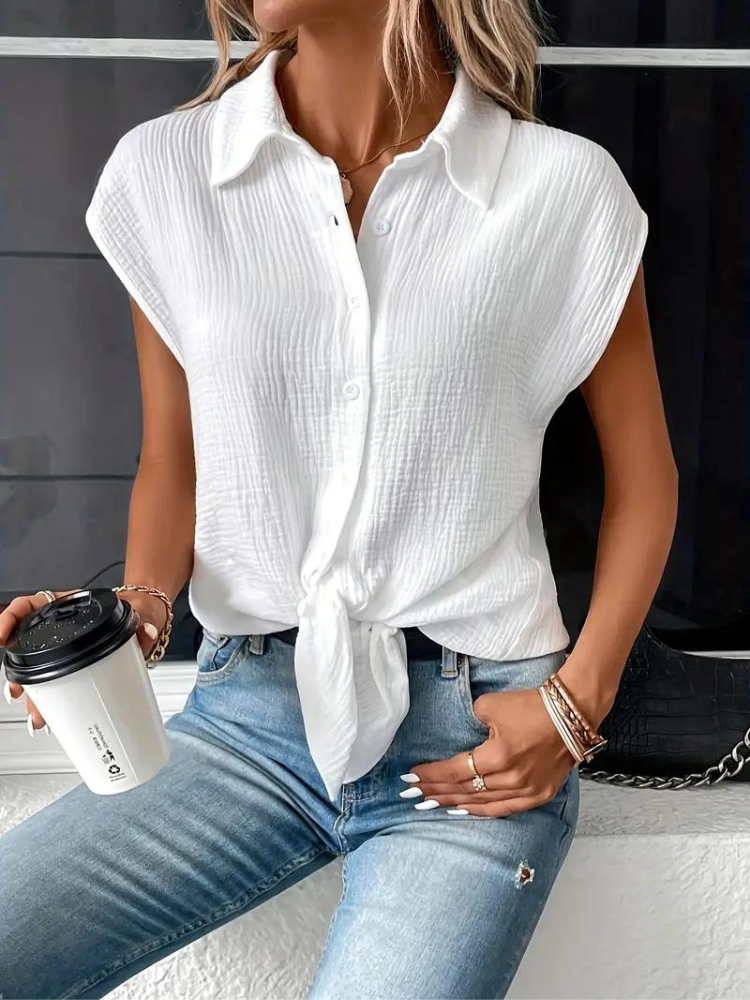 Blouse Femme Été Légère et Confortable pour Tous les Jours - PanierRoyale