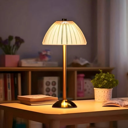 LioraGlow™ – Lampe de Table Sans Fil Rechargeable Design Élégant