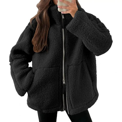 Veste Hiver Douce et Chaude pour Femme