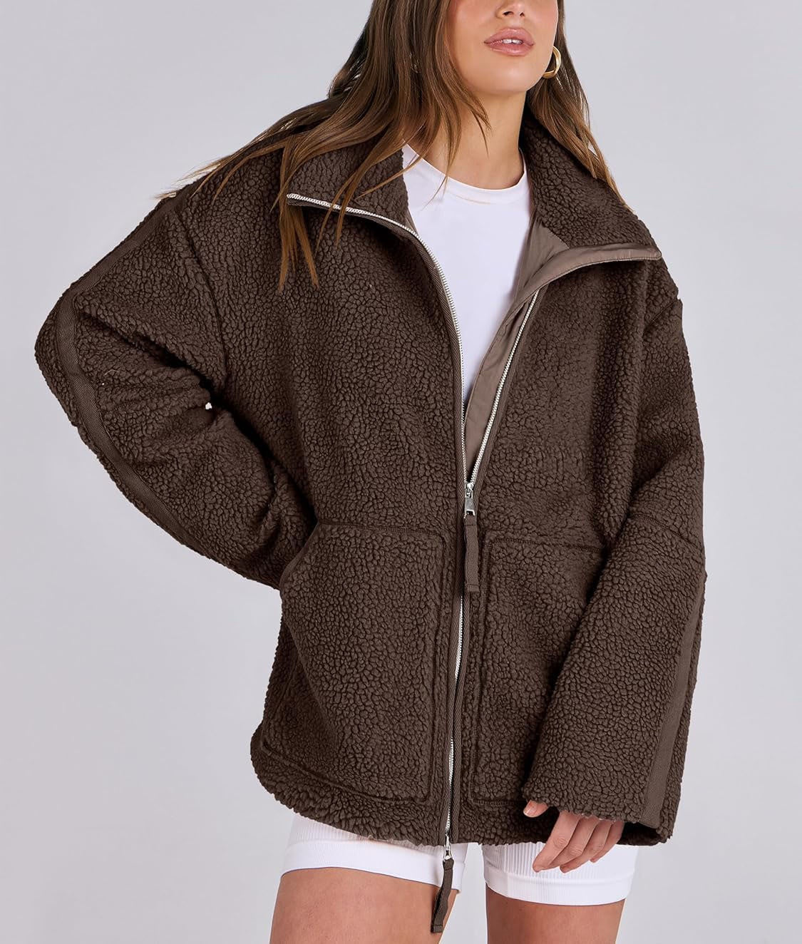 Veste Hiver Douce et Chaude pour Femme