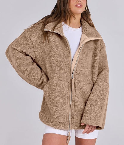 Veste Hiver Douce et Chaude pour Femme