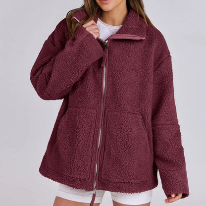 Veste Hiver Douce et Chaude pour Femme