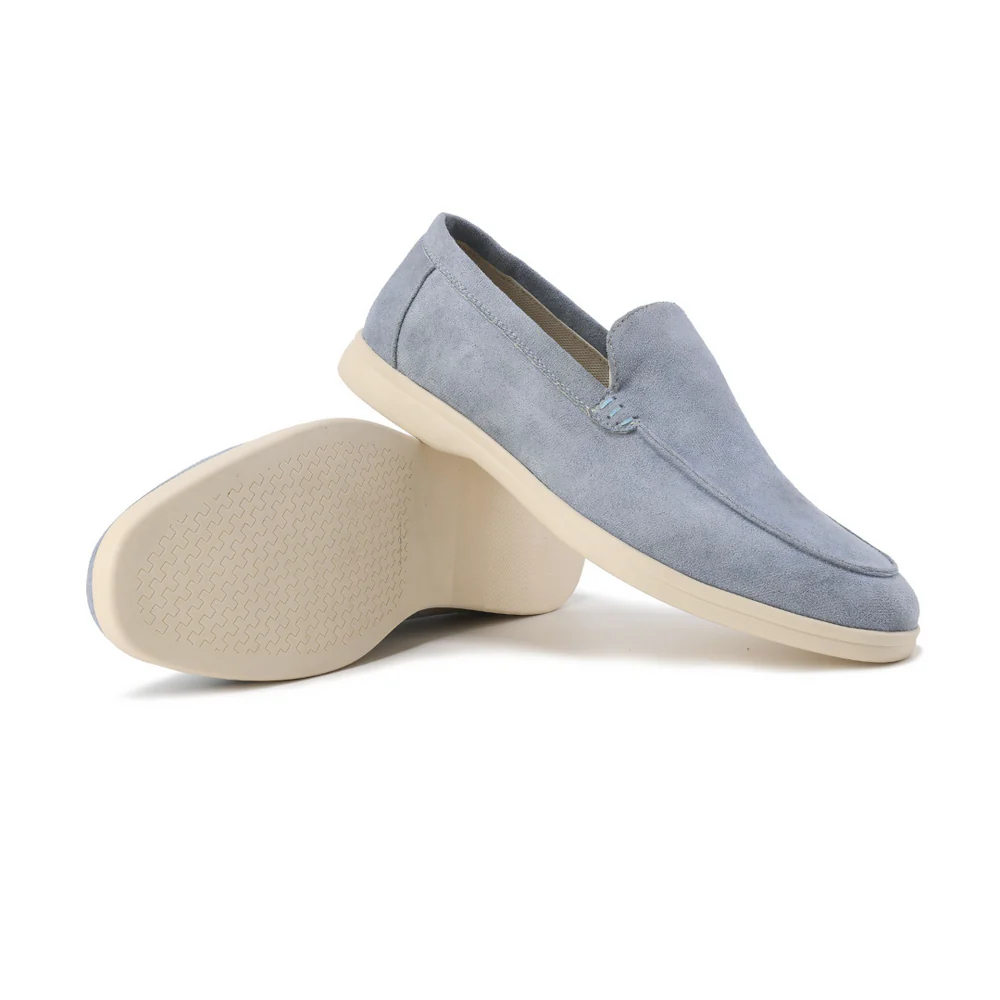 Chaussures Loafer Cuir Wildleder pour Homme