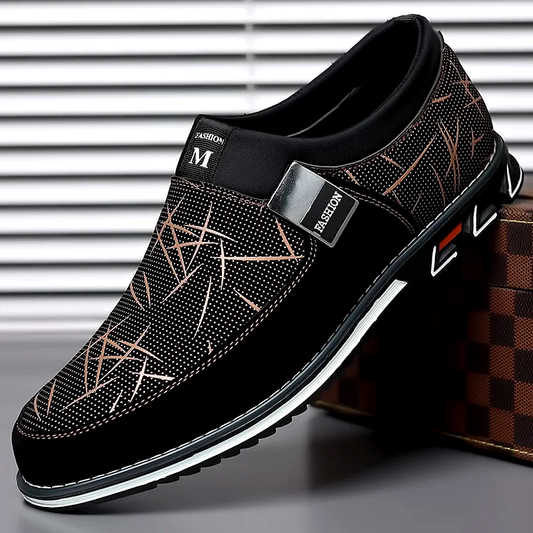 Vanguard™ – Mocassins Homme Cuir Élégants Confort Optimal & Design Modern-1