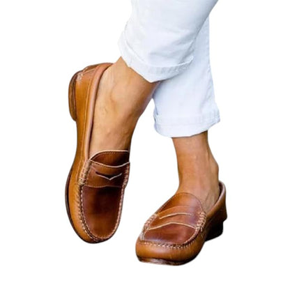 Mocassins Femmes Cuir Souple et Confortables - PanierRoyale