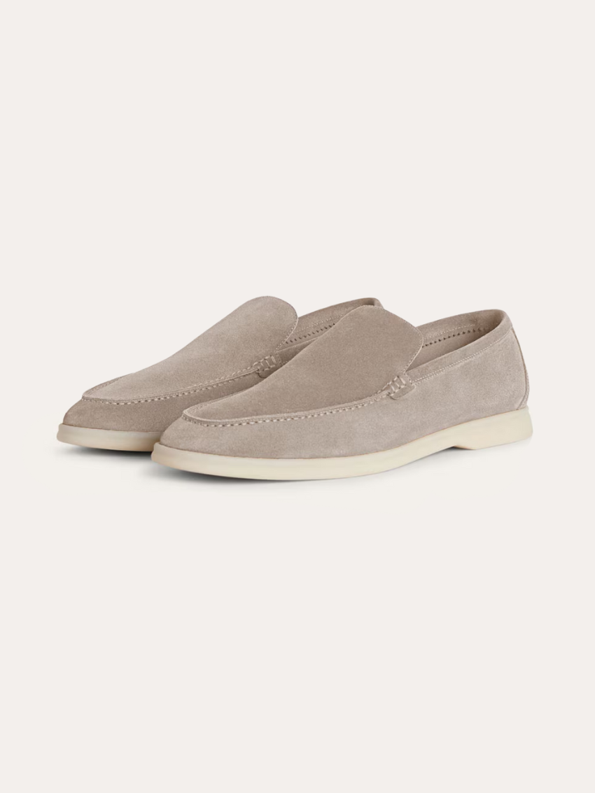 Mocassin Homme Cuir Beige Élégant - BerlinGlamour