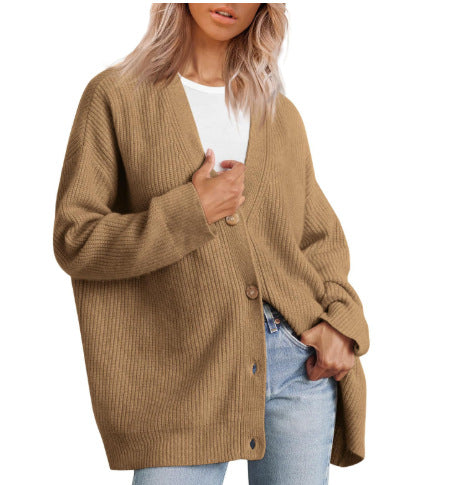 Cardigan Féminin Col en V Actuel