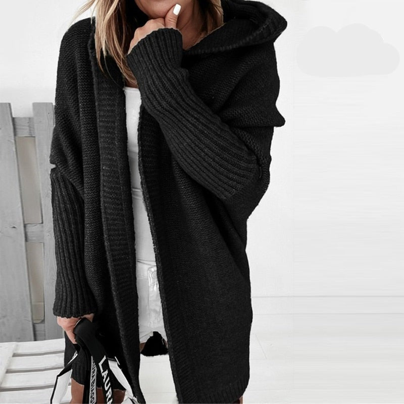 Cardigan Femme Long Chaud et Élégant