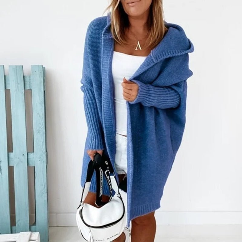 Cardigan Femme Long Chaud et Élégant