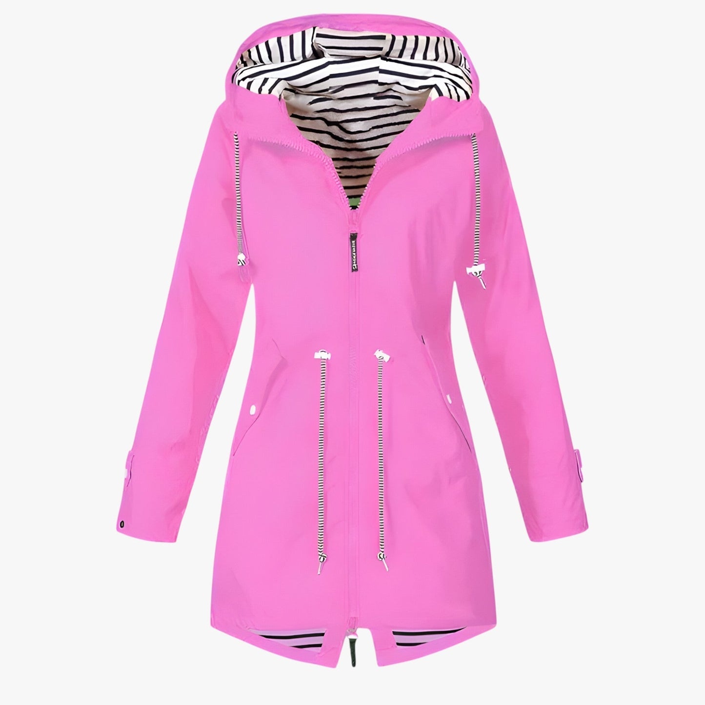 Veste imperméable femme à capuche, modèle coloré