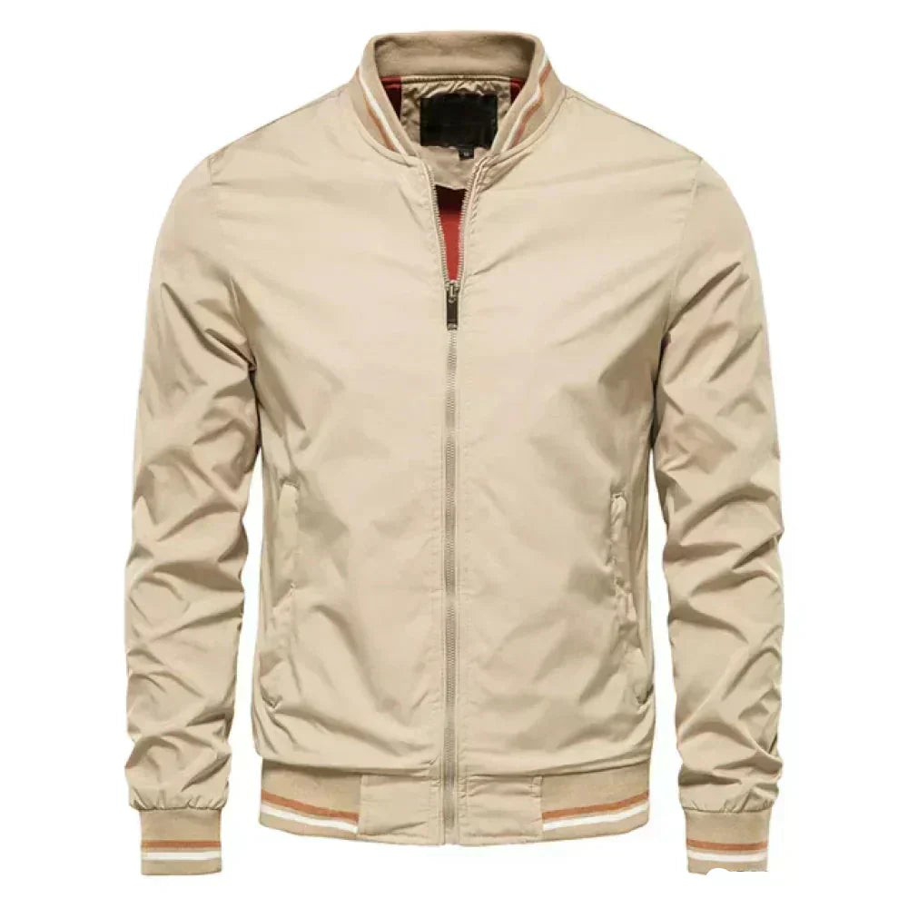 Blouson Aviateur Cuir Vintage pour Homme Hiver