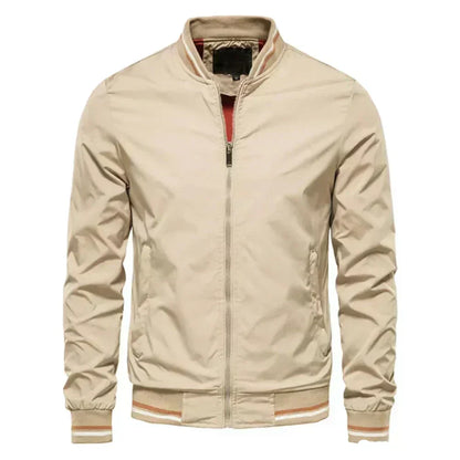 Blouson Aviateur Cuir Vintage pour Homme Hiver