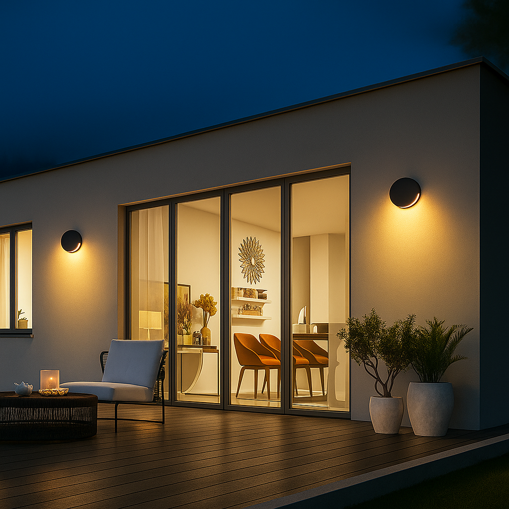 Lumaio™ – Applique Murale Extérieure Étanche Ip65 Lumière Chaude