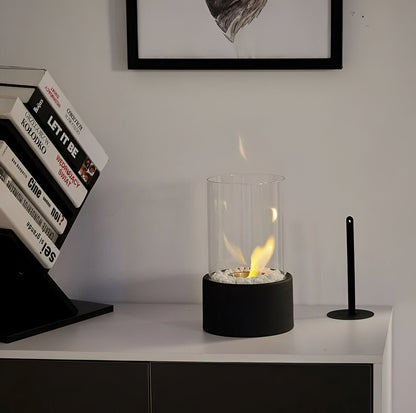 LumeFlame™ – Lampe de Table Sans Fil Effet Flamme Chaude Portable