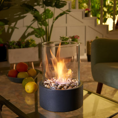 LumeFlame™ – Lampe de Table Sans Fil Effet Flamme Chaude Portable