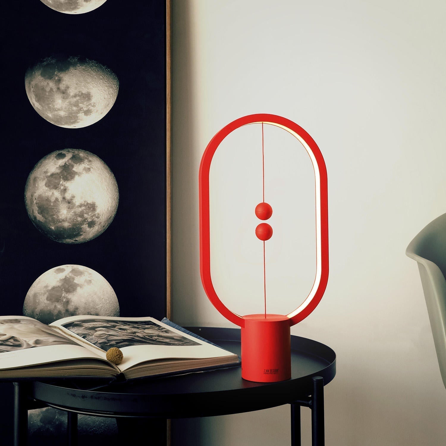LumePull™ – lampe de table commande magnétique USB-C