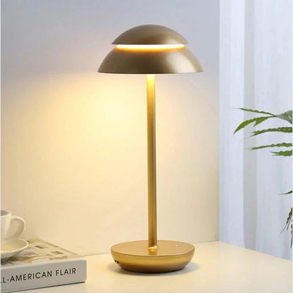 Lumevia™ – Lampe de Table LED Dimmable Élégante et Rechargeable