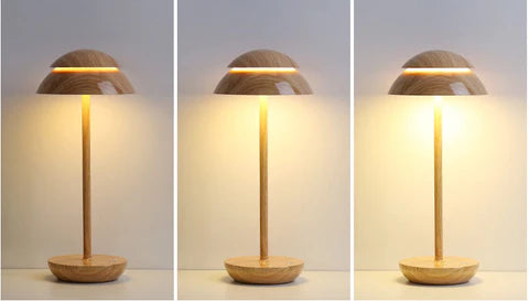 Lumevia™ – Lampe de Table LED Dimmable Élégante et Rechargeable